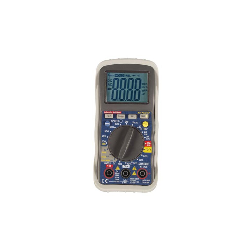 Multimètre capacimètre True-RMS 27 gammes - Elcom Electronique Pau