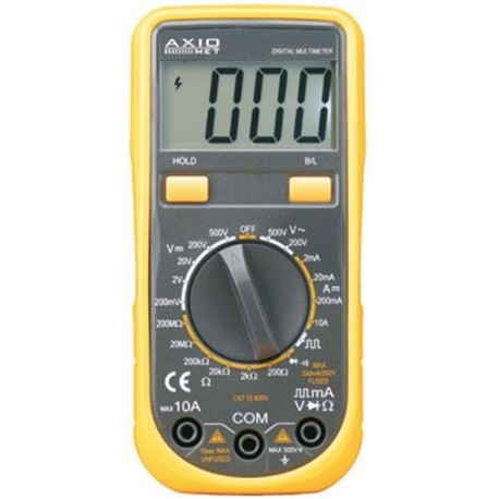 Multimètre capacimètre True-RMS 27 gammes - Elcom Electronique Pau